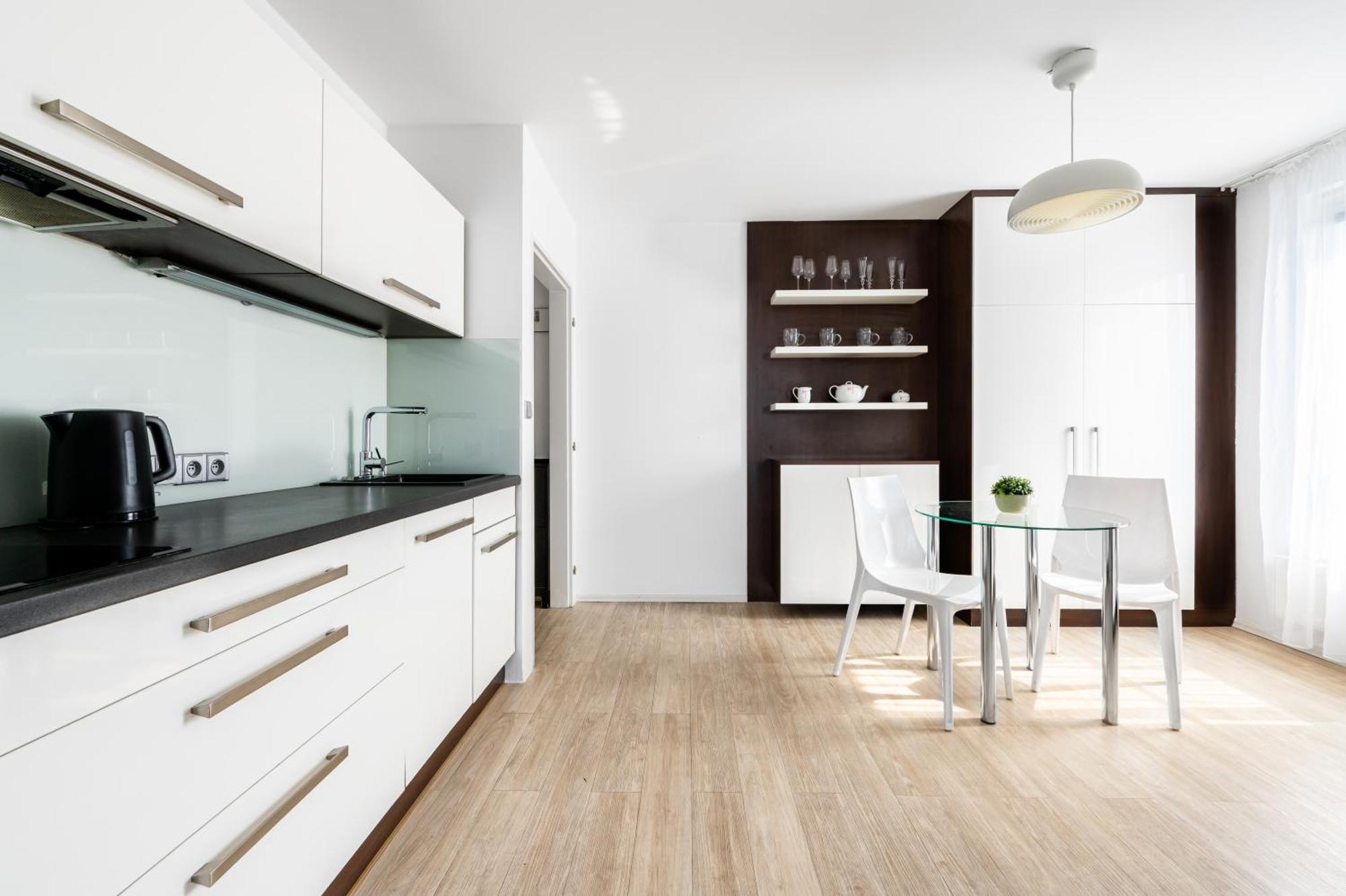 Family Apartment Praha Bagian luar foto
